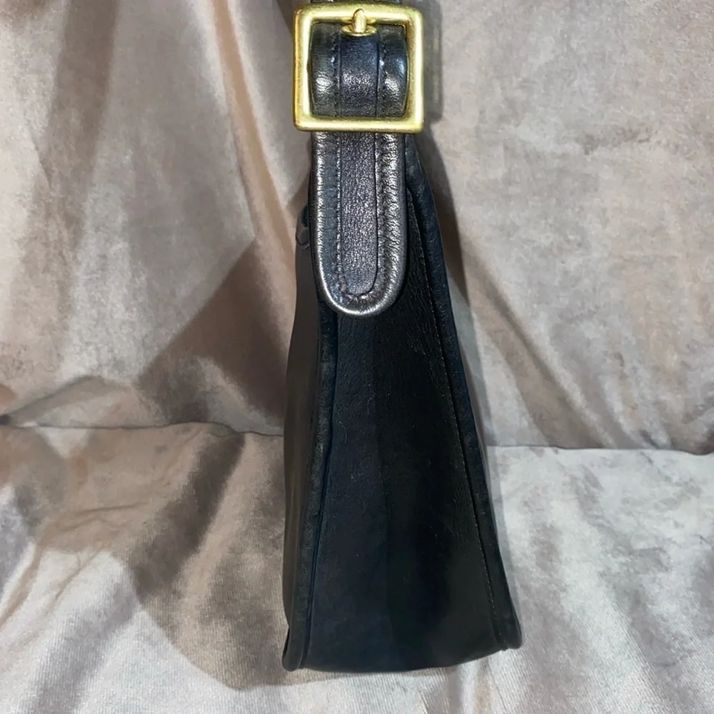 Coach Janice 9950 Black Leather Shoulder Bag